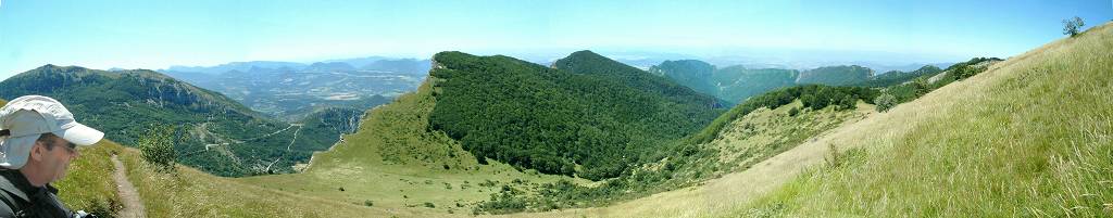 vue depois la mont�e au Veyou