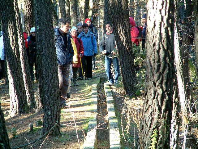Sentier d�couverte : canalisation