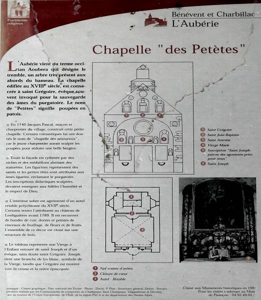 Chapelle des Pétètes