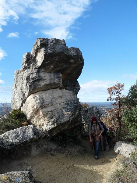Vers le Rocher du Diable