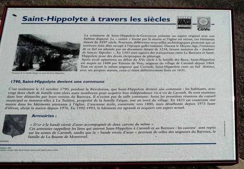 St Hippolyte-le-Graveyron